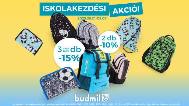 Iskolakezdési kedvezmények a budmilnál!