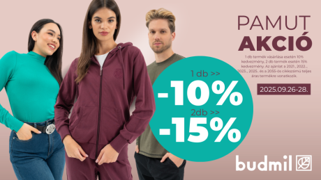 Pamut akció a budmilnál!