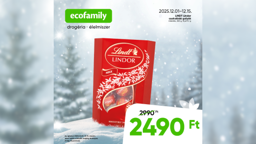 Ecofamily decemberi ajánlat