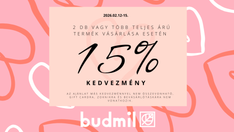 budmil - valentin napi akció