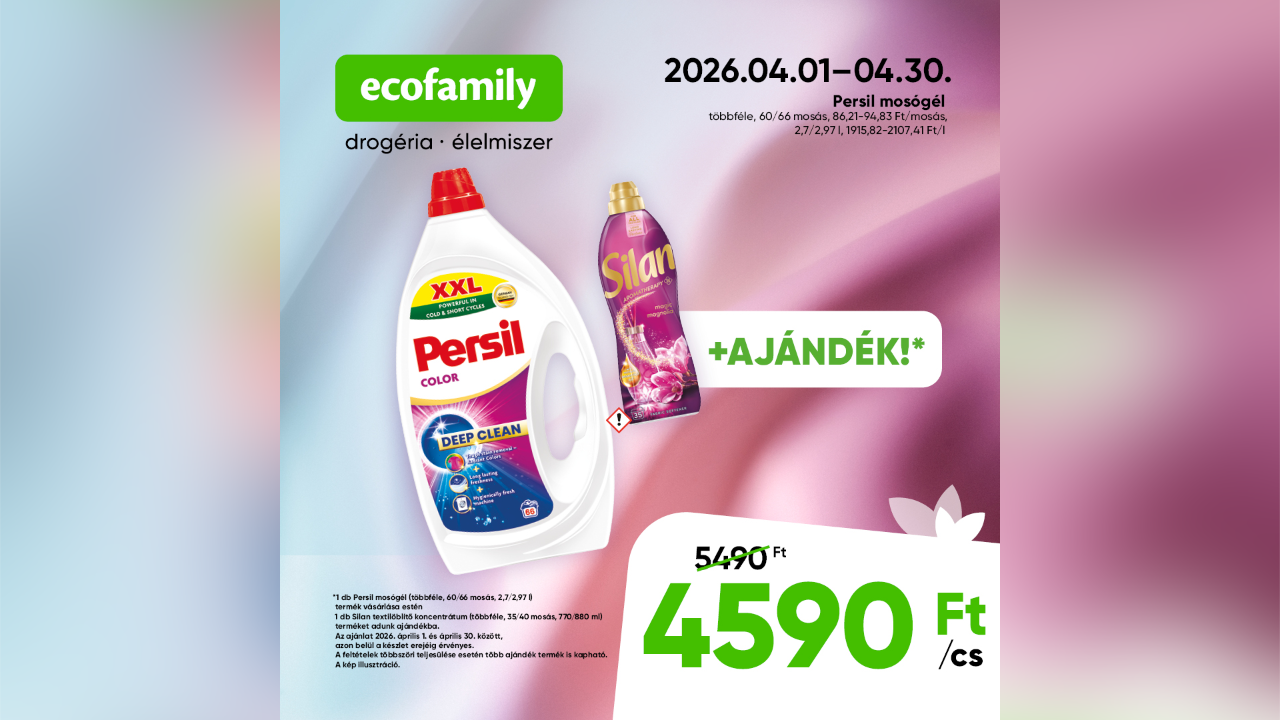 Ecofamily - Persil ajánlat | DERA PARK