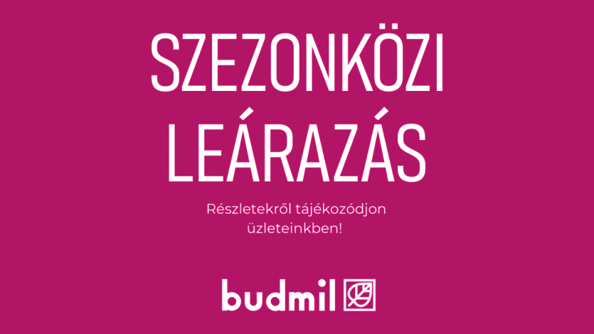 ELINDULT A SZEZONKÖZI LEÁRAZÁS!