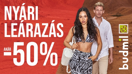 budmil - akár -50% akció